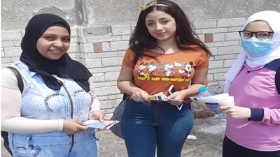 طلاب الادبى بالاسكندرية: امتحان التاربخ طويل واغلب جزئياته صعبة