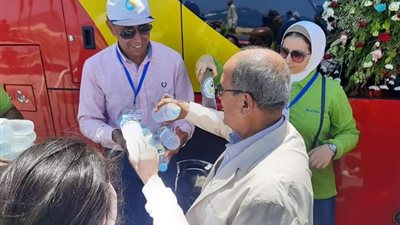 مياه الاسكندرية .. تشارك فى العيد القومى للمحافظة