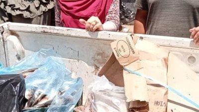 ضبط لحوم وأسماك منتهية الصلاحية وغير صالحة للاستهلاك الآدمى بالمنوفية ...صور