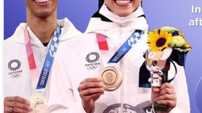 أبطال مصر في الأولمبياد في ضيافة مني الشاذلي في اول ظهور لهما علي CBC
