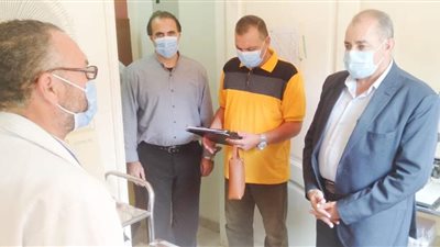 مدير التأمين الصحى يتفقد مقر عيادة اولادصقر الجديد ويأمر بتسهيل اجراءات تلقى الخدمة للمنتفعين