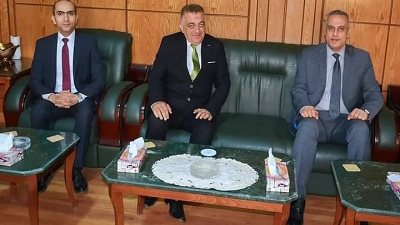 محافظ سوهاج ونائبه يهنئان مدير الأمن الجديد بتوليه مهام منصبه..صور