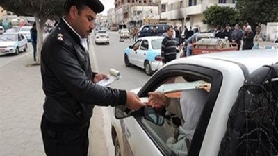 أبرزها السرعة الزائدة .. المرور يضبط 4778 مخالفة مرورية متنوعة فى يوم