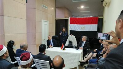 وزيرة الهجرة تلتقي الجالية المصرية في لبنان وتؤكد أنهم خط الدفاع الأول للوطن