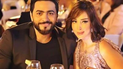 بسمة بوسيل تتحدى زوجها تامر حسنى على انستجرام .. فيديو