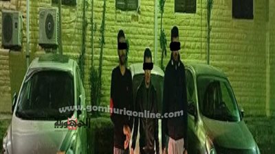 ضبط ثلاثة مسجلين تخصصوا فى سرقة السيارات