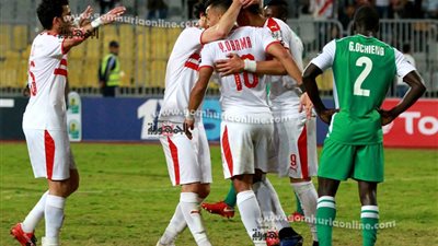 ساسى والسعيد يسجلان الهدف الثالث والرابع للزمالك فى شباك جورماهيا