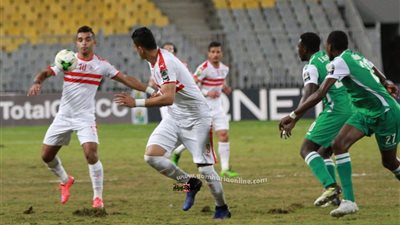 الزمالك يتربع على قمة المجموعة برباعية نظيفة فى شباك جورماهيا .. فيديو
