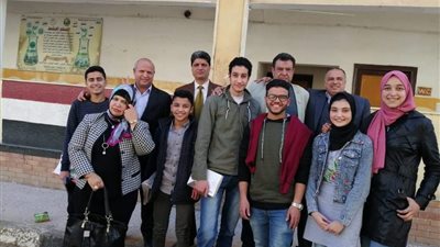 ميت سلسبيل الأولى في مسابقة أوائل الطلاب