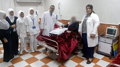 وحدة علاج الكيماوى بمستشفى الغردقة تستقبل أول مريضة سرطان للعلاج