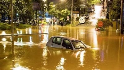 اصابة 18شخصا بفيضانات البرازيل