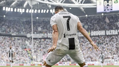 رونالدو يحرز ثاني أهداف يوفنتوس في مرمى اتليتكو مدريد