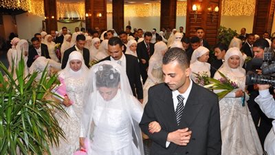 جمعية الأورمان تدعم زواج 10 يتيمات بالدقهلية
