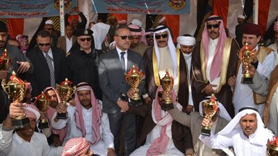 ختام الدورة الثامنة عشر لمهرجان الإسماعيلية لسباقات الهجن وتكريم الفائزين والوفود