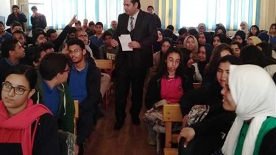 ورشة عمل لطلاب التعليم الثانوي عن منظومة التعليم الجديدة