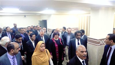 بالصور.. كواليس افتتاح قصرى ثقافة قنا وحوض الرمال