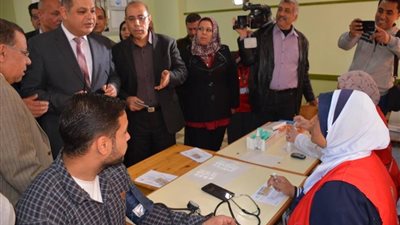 محافظ الغربية: فحص مليون ومائة وثلاثة وسبعون الف بمبادرة 100 مليون صحة