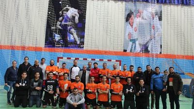 جزيرة الورد يصعد لدوري المحترفين لكرة اليد لأول مرة في تاريخ الدقهلية