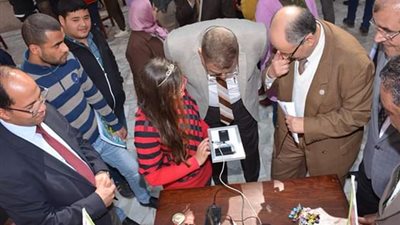 معرض للطلاب المبتكرين بالأكاديمية المصرية للهندسة والتكنولوجيا المتقدمة