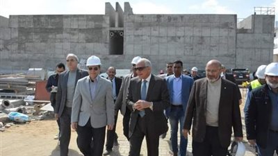 محافظ الجيزة : الأنتهاء من المرحلة الأولى لمحطة مياة جزيرة الدهب نهاية أبريل القادم