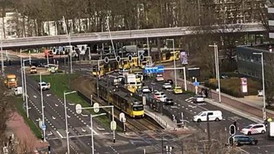 حادث إطلاق نار داخل ترام بمدينة أوتريخت الهولندية