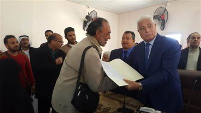 فوده افتتح منشآت خدميه بمدينتي أبورديس وأبوزنيمه بتكلفه 4 ملايين جنيه