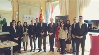 البرنامج التدريبى الخارجى لشباب الدبلوماسيين فى المنظمات الدولية بالمقر الاوروبى للأمم المتحدة