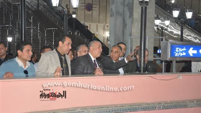 بالصور.. رئيس مترو الأنفاق والعضو المنتدب يتفقدان محطتي الشهداء والمرج الجديدة بعد تشغيلها تجريبيا
