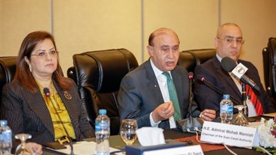 مميش:قناة السويس هو المستقبل المنتظر في التجارة العالمية