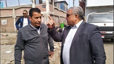 حمله موسعه لازاله الاشغالات والتعديات بضواحى بورسعيد..صور