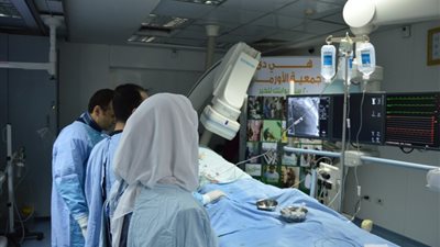 عمليات قلب مفتوح وقسطرة لمرضى بني سويف