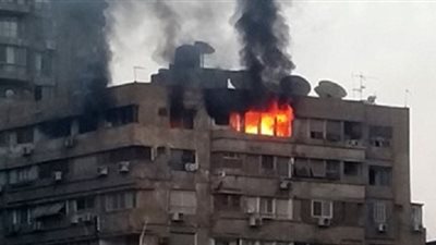 إصابة 3 مواطنين باختناق في حريق داخل شقة بطنطا
