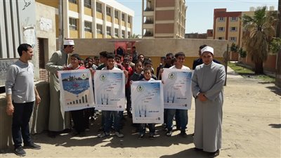 الأزهر والرائدات الريفيات يشاركون بالحملة القومية لترشيد استهلاك المياه بالمنيا