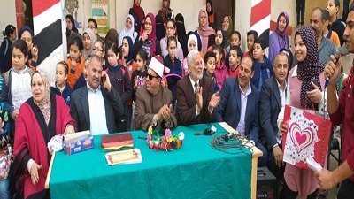 شبين الكوم الابتدائى الأزهرى ينظم البرنامج الختامى لليوم الرياضى