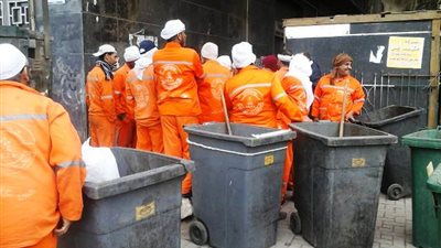 امطار بالعاصمه ورفع حالة الطوارى بنظافة القاهرة