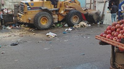 رفع المخلفات والقمامة أول بأول ومنع المخالفات بالمنتزة ثان