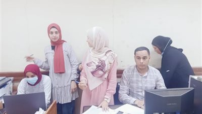 بدء العمل بمركز تلقي اللقاح بمبنى الهلال للتأمين الصحى بنى سويف