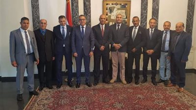 السفير المصري بفيينا يستقبل اتحاد المصريين بالخارج