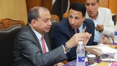 تجارة بنى سويف تحتفل بنهاية العام الدراسى