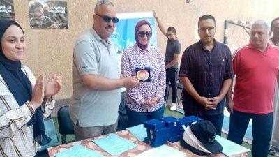 وكيل وزارة الشباب والرياضة بالقليوبية يشهد نهائى مهرجان 