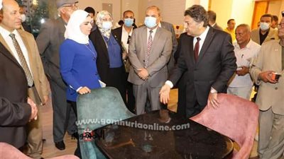 نقلة نوعية وافتتاح اسطوري لمشروعات التطوير بنقابة المهندسين الفرعية بالمنوفية