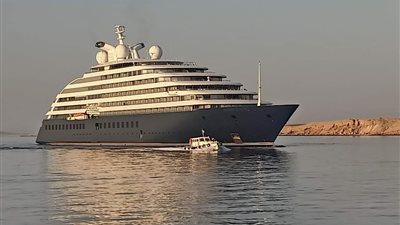 وصول السفينة السياحية Scenic eclipse لميناء شرم الشيخ البحري