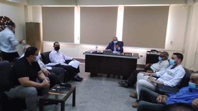 مدير التأمين الصحى بالشرقية يترأس المجلس التنفيذى الشهرى لمنطقة العاشر