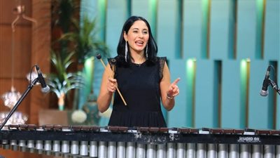 ماريمبا نسمة عبد العزيز بمسرح النافورة.. ١٠ سبتمبر