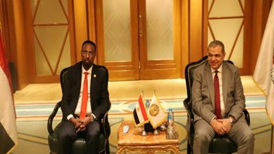 سعفان يبحث مع وزير العمل الصومالي سبل تعزيز التعاون بين الجانبين
