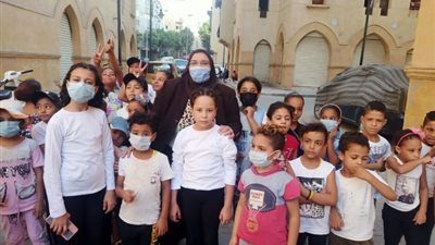 قافله ثقافية لاطفال روضة السيدة زينب فى القاهرة.. بالصور