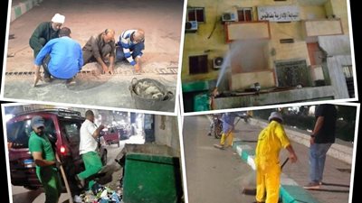 تكثيف حملات النظافة والتجميل لتحسين الصورة الجمالية والحضارية لشوارع الشرقية