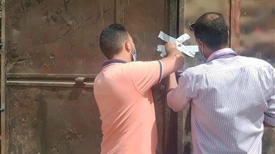 غلق مصنع لفرم ريش الدواجن بأبو زعبل
