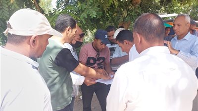 إنشاء كوبري بمدخل نجع غريب بالكيمان جنوب الأقصر وتوسعة مدخل القرية