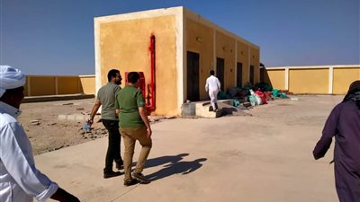 رخا يتفقد مجمع محارق النفايات الطبية الخطرة بطور سيناء